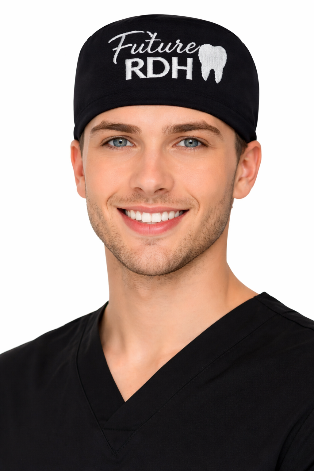 Future RDH scrub cap (front print)